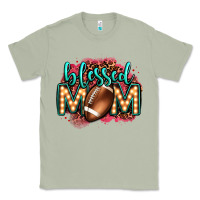 Matcha blessed american football mom lightbulb letters Classic Tee - OliviaCreatesArt