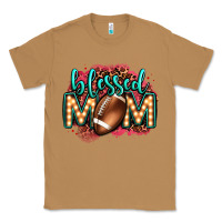 Toasted Coconut blessed american football mom lightbulb letters Classic Tee - OliviaCreatesArt
