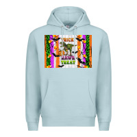 Blue Mist Trick rawr treat kids bottle Premium Hoodie - Artiststas