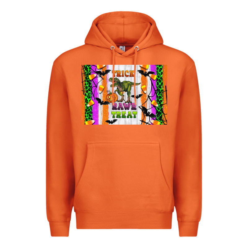 Trick Rawr Treat Kids Bottle Premium Hoodie by Artiststas | Teevron