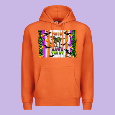 Trick Rawr Treat Kids Bottle Premium Hoodie Designed By Artiststas