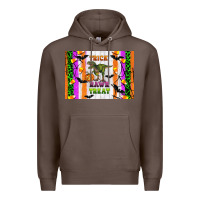 Coffee Trick rawr treat kids bottle Premium Hoodie - Artiststas