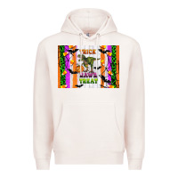 Pale Pink Trick rawr treat kids bottle Premium Hoodie - Artiststas