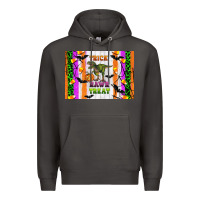 Smoke Trick rawr treat kids bottle Premium Hoodie - Artiststas