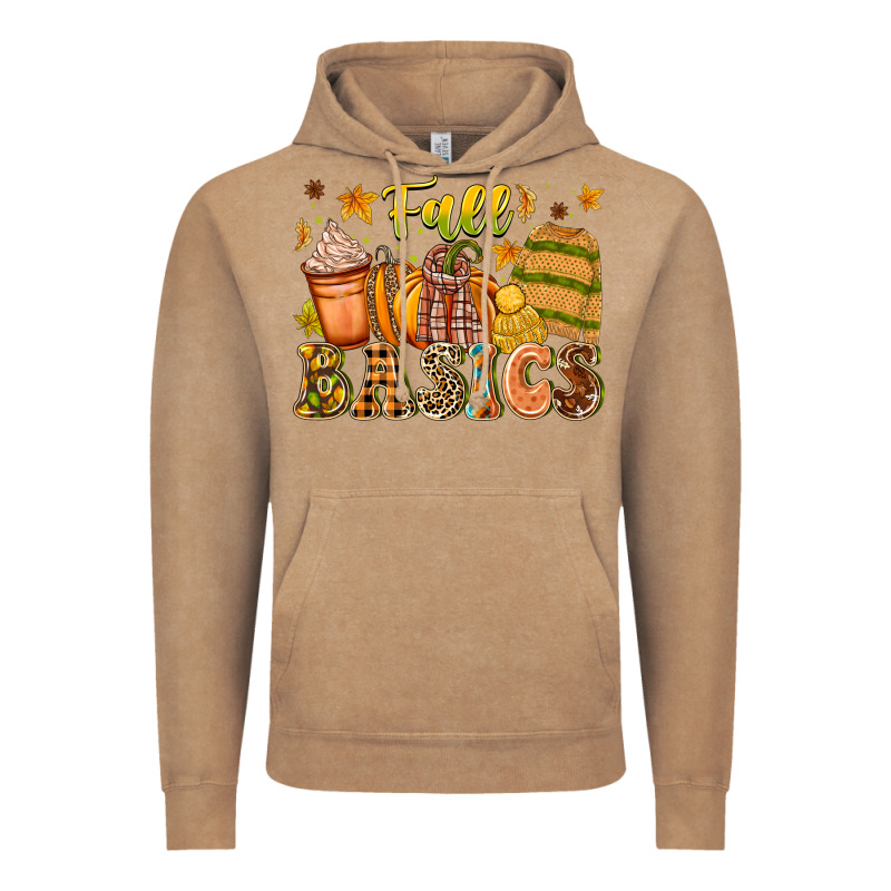 Fall Basics Vintage Hoodie by CowhideDigitalArt | Teevron