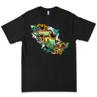 Black Mexico Map Premium Tee - RanaPortraitStore