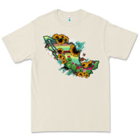 Bone Mexico Map Premium Tee - RanaPortraitStore