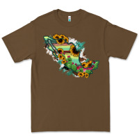 Cacao Mexico Map Premium Tee - RanaPortraitStore