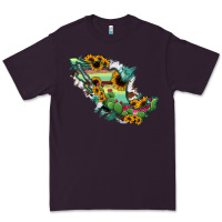 Plum Mexico Map Premium Tee - RanaPortraitStore