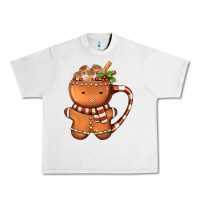 Lunar Rock Gingerbread Cookie Man Hot Cocoa Coffee Urban Heavy Tee - FaDigitalArtStudio
