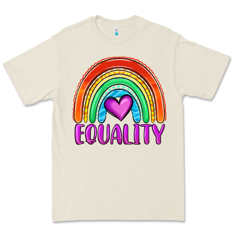 Equality Rainbow Premium Tee by OliviaCreatesArt | Teevron