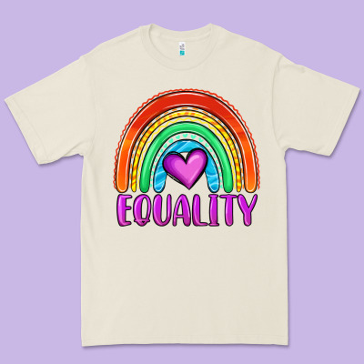Equality Rainbow Premium Tee Designed By Oliviacreatesart