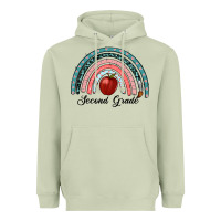 Matcha second grade rainbow Heavyweight Hoodie - RanaPortraitStore