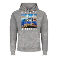 Cloud Rock greece acropolis famous sights gallery traveler souvenir t shirt Vintage Hoodie - baoMotion