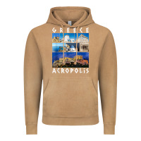Vintage Camel greece acropolis famous sights gallery traveler souvenir t shirt Vintage Hoodie - baoMotion