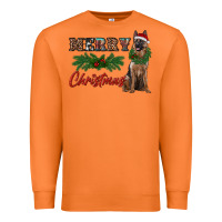 Carrot merry christmas german shepherd Premium Sweatshirt - RanaPortraitStore
