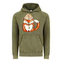 Vintage Olive coffee cups animal Vintage Hoodie - CowhideDigitalArt