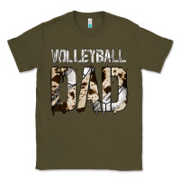 Army Green no background volleyball dad Classic Tee - Jasminsmagicworld
