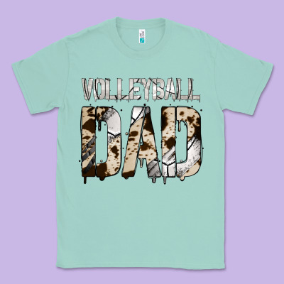 No Background Volleyball Dad Classic Tee Designed By Jasminsmagicworld