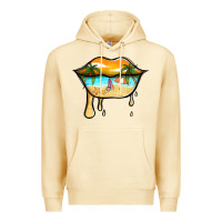 Pina Colada beach lips Premium Hoodie - Jasminsmagicworld