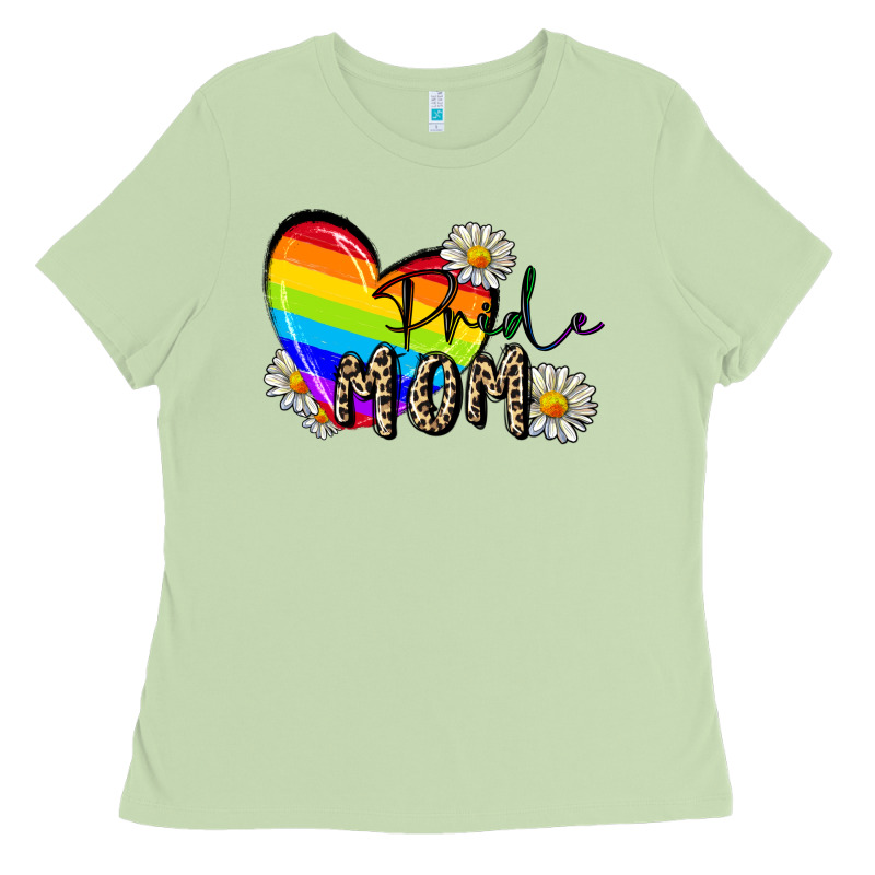 Pride Mom Ladies Tee by FaDigitalArtStudio | Teevron