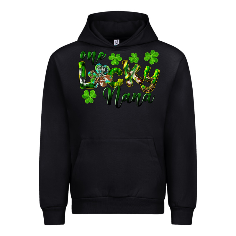 St. Patrick's Day One Lucky Nana Urban Hoodie by RanaPortraitStore | Teevron