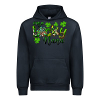 Navy St. Patrick's Day One Lucky Nana Urban Hoodie - RanaPortraitStore