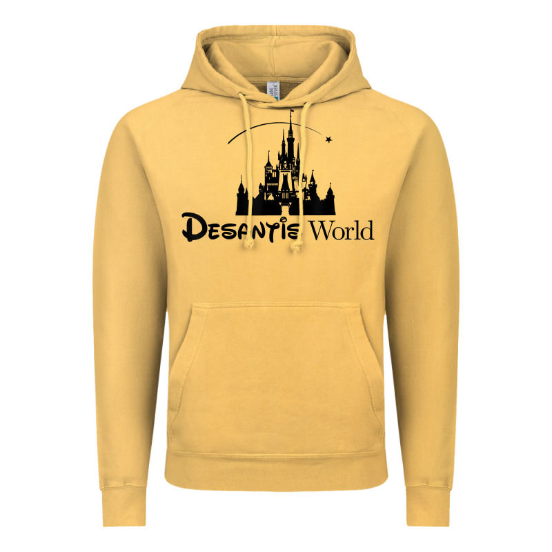 Desantis World Anti Woke Corporation Political T Shirt Vintage Hoodie by baoMotion | Teevron