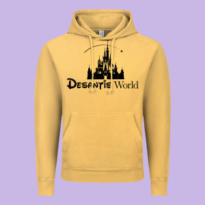 Desantis World Anti Woke Corporation Political T Shirt Vintage Hoodie Designed By Baomotion