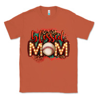 Copper blessed baseball mom lightbulb letters Classic Tee - OliviaCreatesArt
