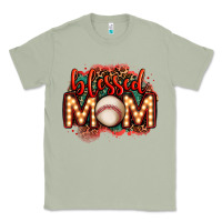 Matcha blessed baseball mom lightbulb letters Classic Tee - OliviaCreatesArt