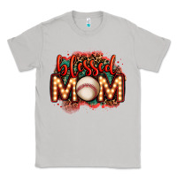 Moon Dust blessed baseball mom lightbulb letters Classic Tee - OliviaCreatesArt