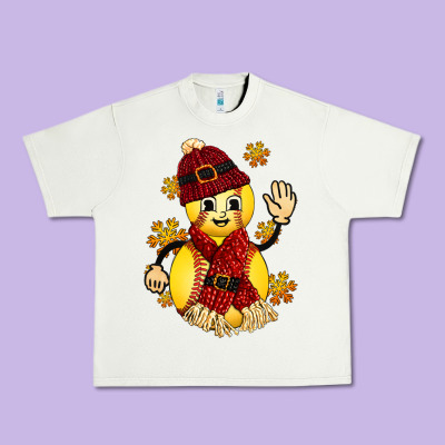 Softball Christmas With Hat And Glove Urban Heavy Tee Designed By Fadigitalartstudio