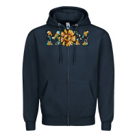 Navy mom Zipper Hoodie - JahusDesignShop
