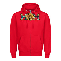 Red mom Zipper Hoodie - JahusDesignShop