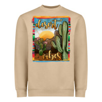 Mushroom desert vibes Heavyweight Sweatshirt - JahusDesignShop