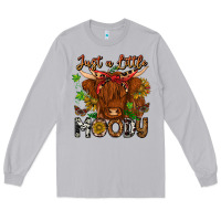 Moon Dust Just a Little Moody Long Sleeve Tee - CowhideDigitalArt