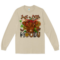 Mushroom Just a Little Moody Long Sleeve Tee - CowhideDigitalArt