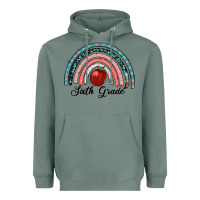Sage sixth grade rainbow Heavyweight Hoodie - RanaPortraitStore