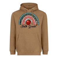 Toasted Coconut sixth grade rainbow Heavyweight Hoodie - RanaPortraitStore