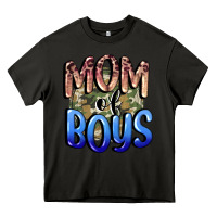 Asphalt Mom of Boys Mother's Day Heavy Core Tee - CowGirlArtShop