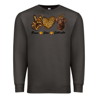 Smoke peace love labrador Premium Sweatshirt - RanaPortraitStore