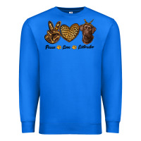 True Royal peace love labrador Premium Sweatshirt - RanaPortraitStore