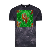 Cloud Black american football thunder Vintage Tee - BundleAndBundleShop