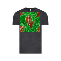 Vintage Black american football thunder Vintage Tee - BundleAndBundleShop