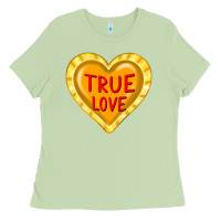 Matcha valentine's day hearts Ladies Tee - FaDigitalArtStudio