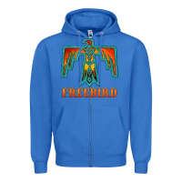 True Royal thunderbird freebird Zipper Hoodie - JahusDesignShop