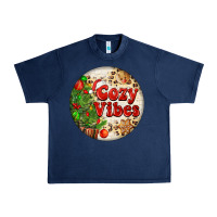 Navy Cozy vibes Urban Heavy Tee - FaDigitalArtStudio