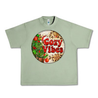 Oil Green Cozy vibes Urban Heavy Tee - FaDigitalArtStudio