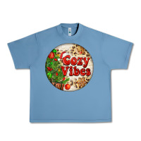 Pebble Blue Cozy vibes Urban Heavy Tee - FaDigitalArtStudio